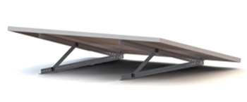 SunRack lanza el sistema de montaje triangular portátil