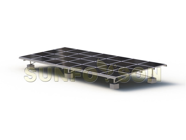 aluminum solar panel supporting structure