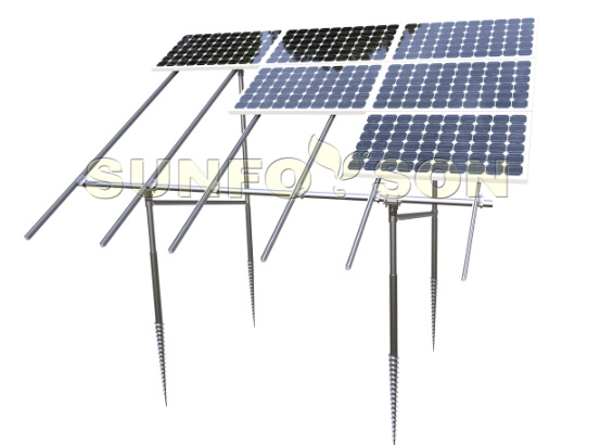 ground mounted solar racking & mounting