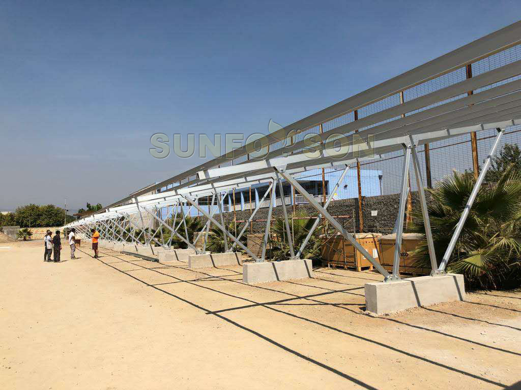 solar carport mounting