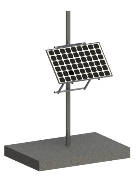 Solar System Pole Mounting