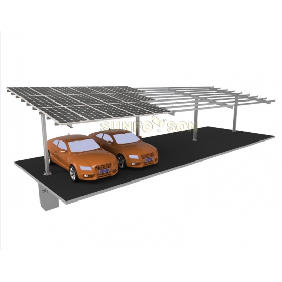 Hot Galvanizing Steel Carport Mounting Structure