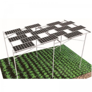 montaje solar de tierra
