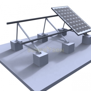 soporte de montaje triangular solar fotovoltaico