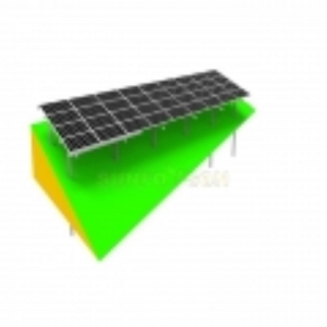 estantería solar de montaje en suelo