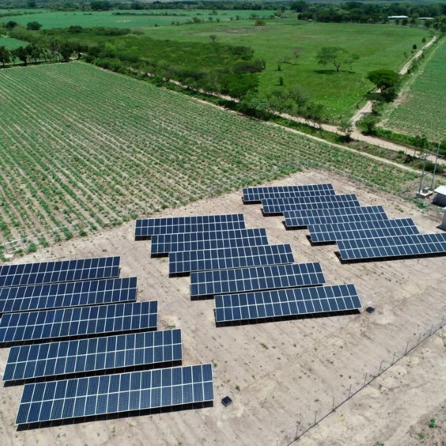 Montaje en pilote 700KW SFS-GM-04