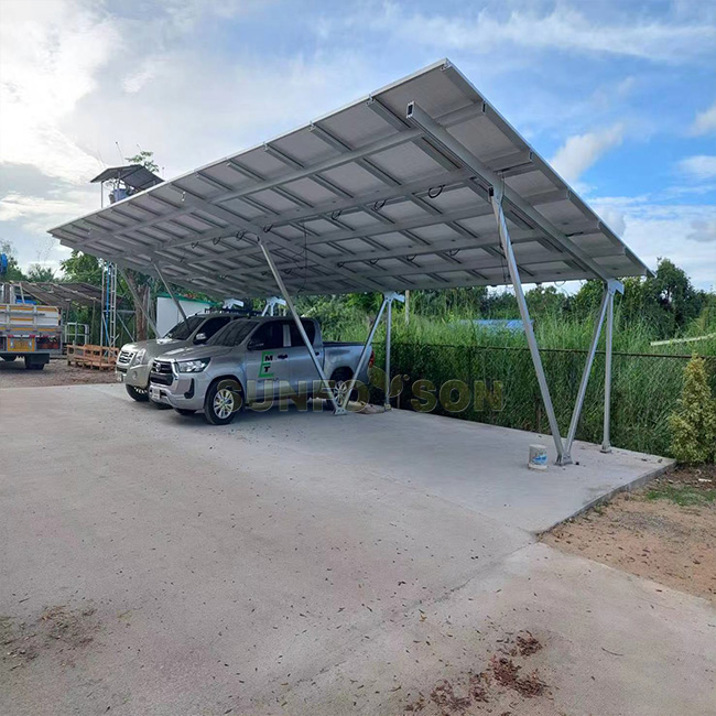 Soporte de montaje para cochera solar impermeable Sunforson
