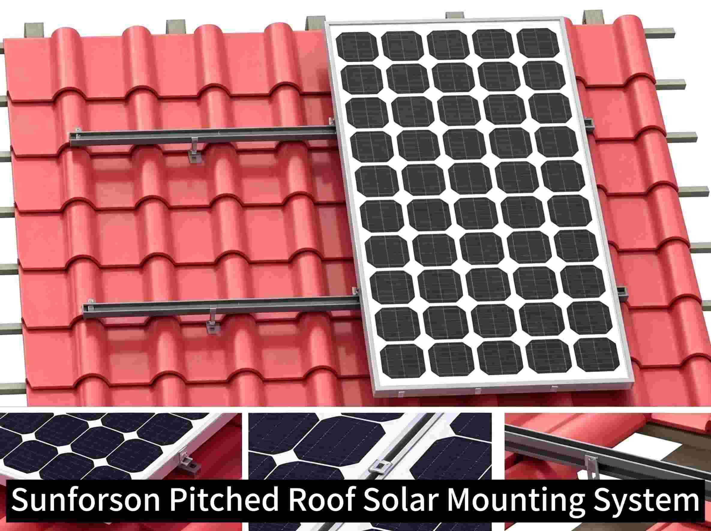 ¿Por qué elegir el sistema de montaje solar para tejados inclinados de Sunforson?