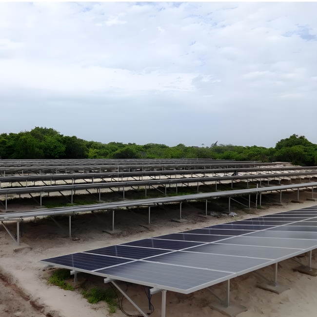 Montaje en tierra de 1,2 MW SFS-GM-01