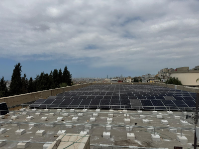 Se completa con éxito un proyecto solar de 570,4 kW en Líbano utilizando el sistema de montaje en techo plano SunRack