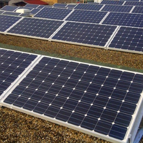 1mw lastre montaje solar de techo plano en el Reino Unido