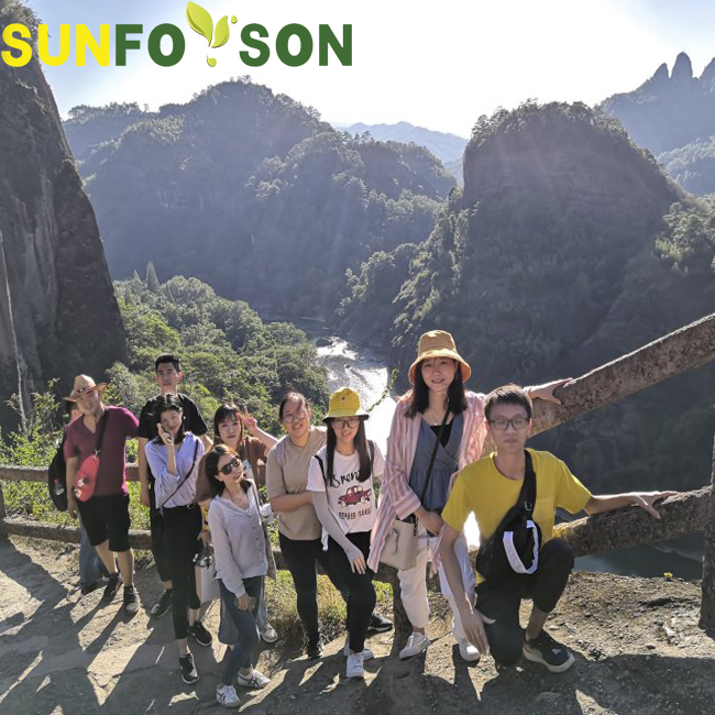 wuyi mountain travel - formación del equipo sunforson